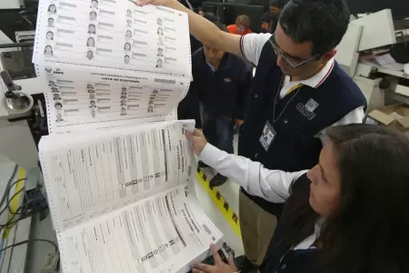 ONPE entrega base de datos de actas electorales y reportes de auditor�a