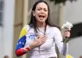 Mar�a Corina Machado afirma que Venezuela contin�a siendo una dictadura bajo el mando de Delcy Rodr�guez