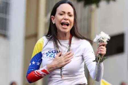 Mar�a Corina afirma que Venezuela contin�a siendo una dictadura