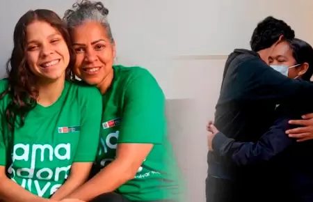 Las progenitoras no dudaron donar.