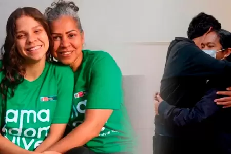 Las progenitoras no dudaron donar.