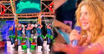 La reacci�n de la cantante fue inesperada.