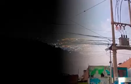 El fuerte corte se dio en Anc�n.