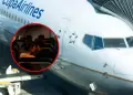 Episodio ins�lito en pleno vuelo: Un hombre y una mujer son detenidos por intentar tener relaciones en avi�n