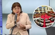 Delia Espinoza rechaza la nueva inhabilitaci�n del Congreso en su contra: "Est�n actuando por venganza"