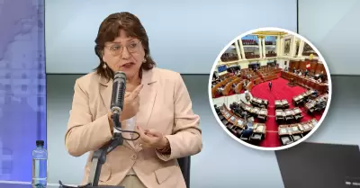 Delia Espinoza denuncia persecuci�n pol�tica del Congreso con nueva inhabilitaci