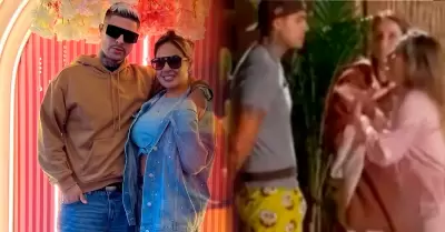 Pamela L�pez seguir� con Paul Michael, pese a peleas.