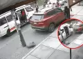 Madres de familia y ni�os resultaron heridos tras ser atropellados por camioneta en San Juan de Lurigancho