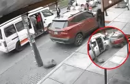 Madres de familia y ni�os resultaron heridos tras ser atropellados por camioneta en San Juan de Lurigancho