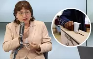 Delia Espinoza cuestiona narrativa de fraude en elecciones: "En el derecho todo se tiene que probar"