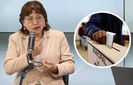 Delia Espinoza descarta narrativa de fraude en elecciones generales.