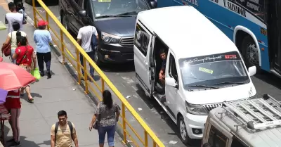 'Los Mexicanos' volvieron a amenazar a colectiveros del paradero Acho.