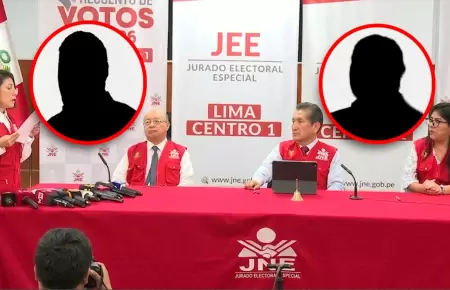 El JEE proclam� el resultado de tres distritos.