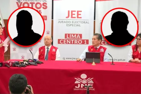 El JEE proclam� el resultado de tres distritos.