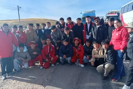 Menores de edad que viajaron desde Cusco y quedaron varados en Bolivia llegan a