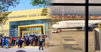 Escolares arequipe�os forman parte del grupo que partir� desde La Paz a Juliaca.