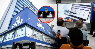 Pese a observaciones del sistema por parte del JNE, ONPE se�ala que empresa audi