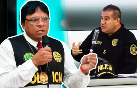 El comandante general de la PNP explic� los motivos de la salida de Moreno.