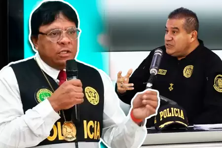 El comandante general de la PNP explic� los motivos de la salida de Moreno.