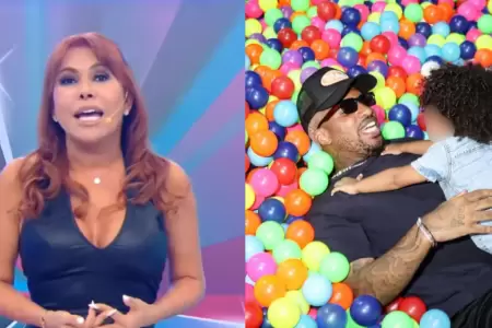 Magaly arremete contra Farf�n por pensi�n de su hija