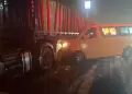 Chorrillos: Tres muertos y ocho heridos deja choque entre tr�iler y minivan en la Panamericana Sur