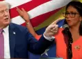 Delcy Rodr�guez rechaza comentario de Trump de convertir a Venezuela en el estado 51 de EE.UU.: "Jam�s"