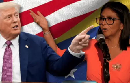 Delcy Rodr�guez rechaza que Venezuela se convierta en el estado 51 de EE.UU