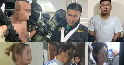 Fiscal�a desarticula red criminal