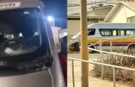Comas: Conductor de combi fue atacado a balazos por falso pasajero en plena av. Revoluci�n en Collique