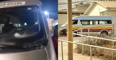 Chofer de combi en Comas result� herido tras ataque a balazos.