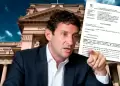Poder Judicial declara inadmisible demanda de Renzo Reggiardo contra el JNE por elecciones complementarias