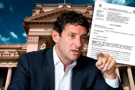 Decisi�n fue tomada por el PJ.