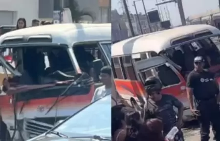 Puente Piedra: Doce heridos deja choque de C�ster "Los anconeros" en la carreter