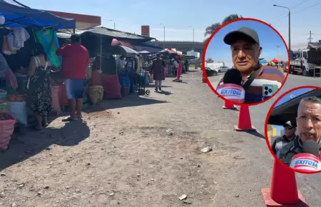 Productores agrarios piden apoyo tras desalojo en La Agron�mica