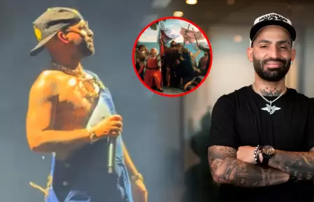 Artista urbano lanz� pol�micos comentarios durante presentaci�n en Madrid.
