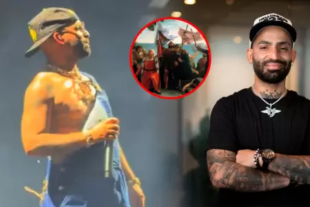 Artista urbano lanz� pol�micos comentarios durante presentaci�n en Madrid.