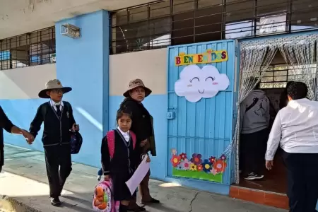 Colegios en Arequipa cambian horarios de entrada por situaci�n clim�tica
