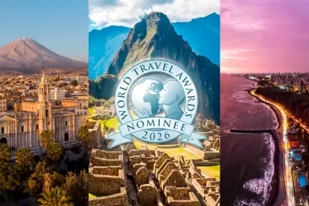 Per� est� una vez m�s entre los nominados a mejores destinos este a�o.