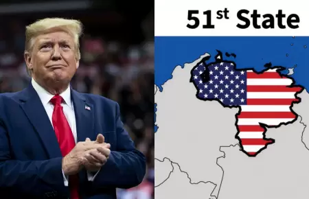 Donald Trump nombra a Venezuela como el "estado 51" de EE.UU