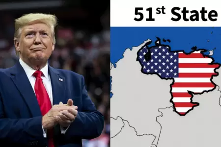 Donald Trump nombra a Venezuela como el "estado 51" de EE.UU