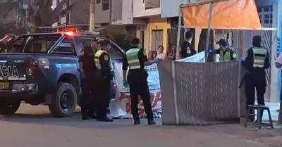 Sicarios asesinaron a extranjero en SMP y arrojaron explosivo.
