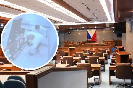 Se escucharon disparos en el Senado de Filipinas