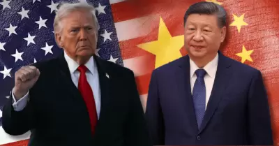 Donald Trump aterriz� en China para reunirse con su hom�logo Xi Jinping
