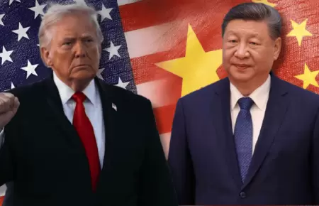 Donald Trump aterriz� en China para reunirse con su hom�logo Xi Jinping