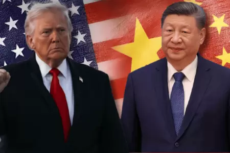 Donald Trump aterriz� en China para reunirse con su hom�logo Xi Jinping