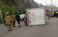 Costa Verde: Accidente de tr�nsito restringe el flujo vehicular a la altura de la playa La Pampilla en Miraflores