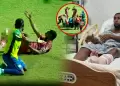 El brasile�o Romario Da Silva sufre escalofriante fractura expuesta en el tobillo: Este es el parte m�dico