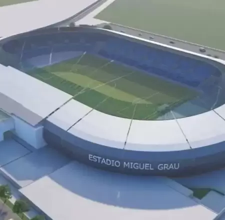 GORE de Piura reactiva obras de modernizaci�n del Estadio Miguel Grau.