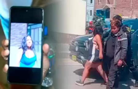 Las captoras fueron detenidos por los vecinos.