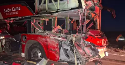 Accidente en carretera Binacional dej� dos fallecidas y heridos